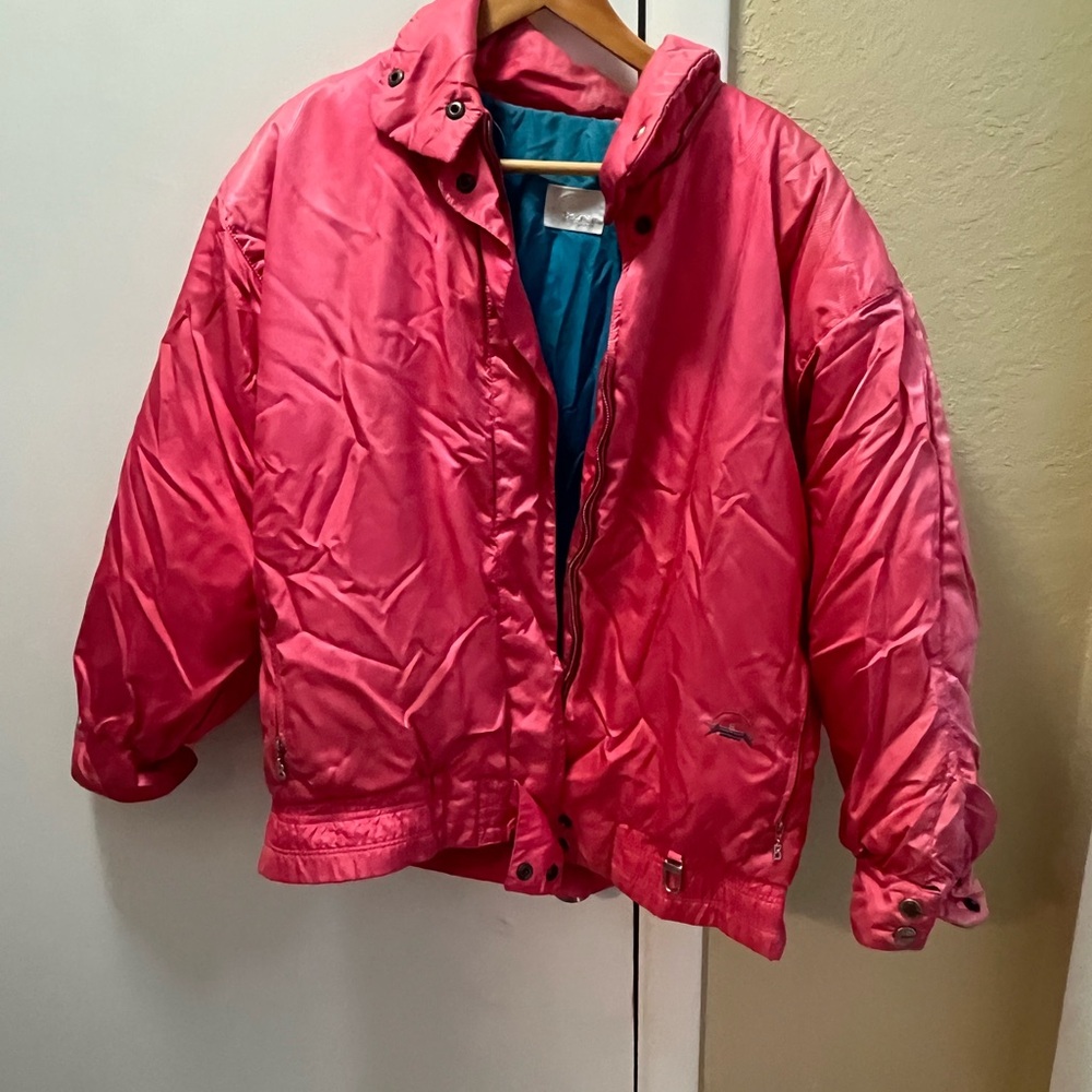 Bogner Pink Ski Jacket with Goose Down